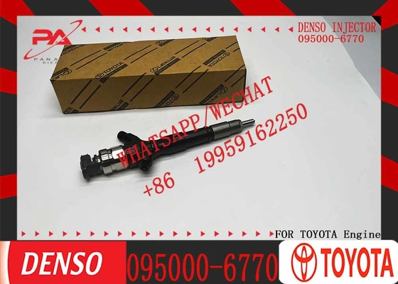 New Fuel Injectors Nozzle 095000-7040 095000-6770 23670-39145 23670-30150 for Toyota Hiace 2.5 D4D HILUX 2KD-FTV Engine