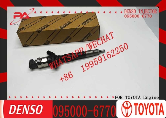 New Fuel Injectors Nozzle 095000-7040 095000-6770 23670-39145 23670-30150 for Toyota Hiace 2.5 D4D HILUX 2KD-FTV Engine