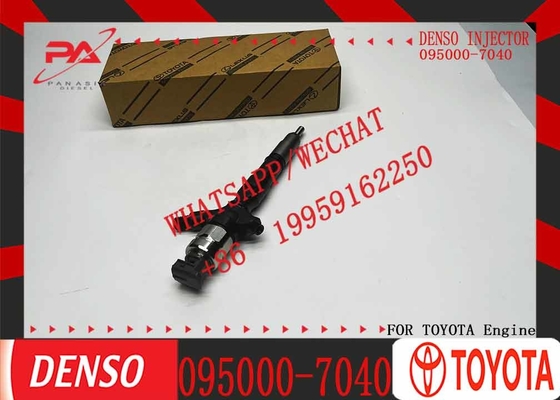 New Fuel Injectors Nozzle 095000-7040 095000-6770 23670-39145 23670-30150 for Toyota Hiace 2.5 D4D HILUX 2KD-FTV Engine