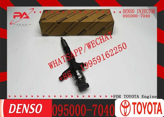 New Fuel Injectors Nozzle 095000-7040 095000-6770 23670-39145 23670-30150 for Toyota Hiace 2.5 D4D HILUX 2KD-FTV Engine
