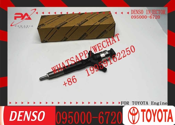 Diesel Fuel Injector Common Rail Injector Assembly 095000-7801 095000-7800 23670-30310 for TOYOTA Hiace 2KD-FTV Euro IV