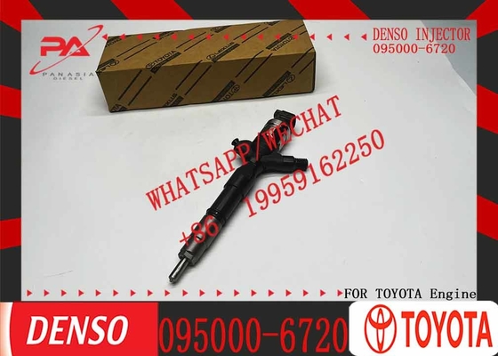 Diesel Fuel Injector Common Rail Injector Assembly 095000-7801 095000-7800 23670-30310 for TOYOTA Hiace 2KD-FTV Euro IV