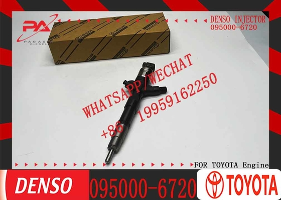 Diesel Fuel Injector Common Rail Injector Assembly 095000-7801 095000-7800 23670-30310 for TOYOTA Hiace 2KD-FTV Euro IV