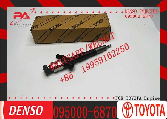  for Toyota Driver Injector 0950006870 Fuel Injector Assembly 095000 6870 095000-6870 for Toyota 1KD-FTV