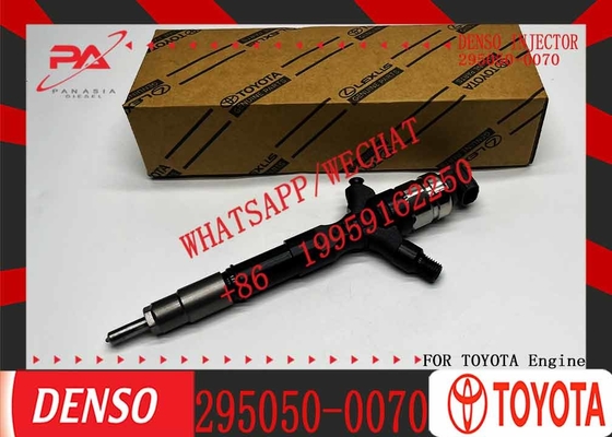 denso common rail injector 23670-39196 295050-0820 295050-0070 for toyota 1kd-ftv euro 4 hiace TOYOTA