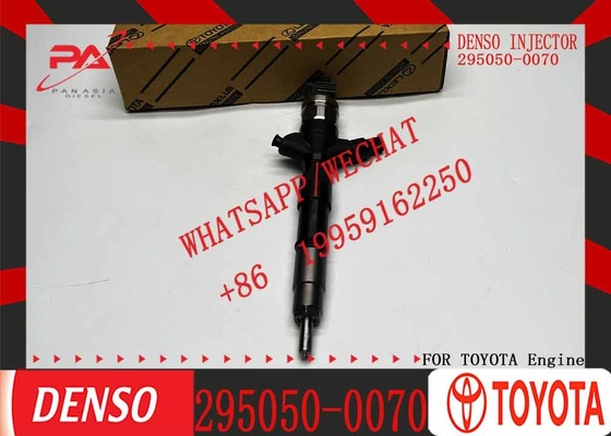 denso common rail injector 23670-39196 295050-0820 295050-0070 for toyota 1kd-ftv euro 4 hiace TOYOTA