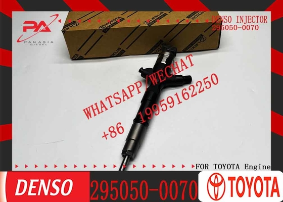 denso common rail injector 23670-39196 295050-0820 295050-0070 for toyota 1kd-ftv euro 4 hiace TOYOTA