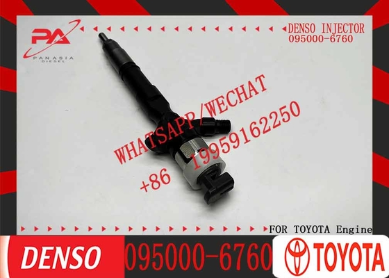  095000-6760 Common Rail Fuel Injector 23670-30140 0950006760 Injection Pump 095000 6760 For Toyota 1KD/2KD-FTV