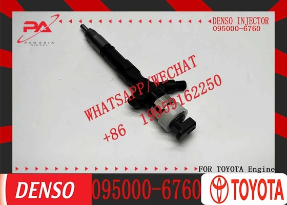  095000-6760 Common Rail Fuel Injector 23670-30140 0950006760 Injection Pump 095000 6760 For Toyota 1KD/2KD-FTV