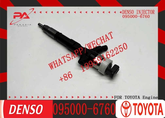  095000-6760 Common Rail Fuel Injector 23670-30140 0950006760 Injection Pump 095000 6760 For Toyota 1KD/2KD-FTV