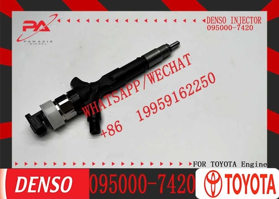OEM Fuel Diesel Common Rail Injector 23670-30250 095000-7420 for Toyota Hiace 2.5 D-4D 2KD-FTV