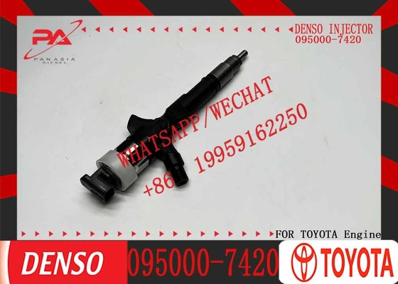 OEM Fuel Diesel Common Rail Injector 23670-30250 095000-7420 for Toyota Hiace 2.5 D-4D 2KD-FTV