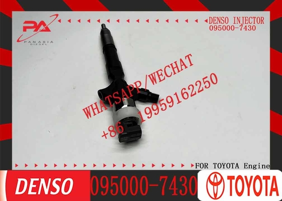 Genuine Fuel Injector 095000-7430 23670-39146 DCRI107800 Injector Nozzle 23670-30250 0950007430 for toyota hiace 2.5 d-4