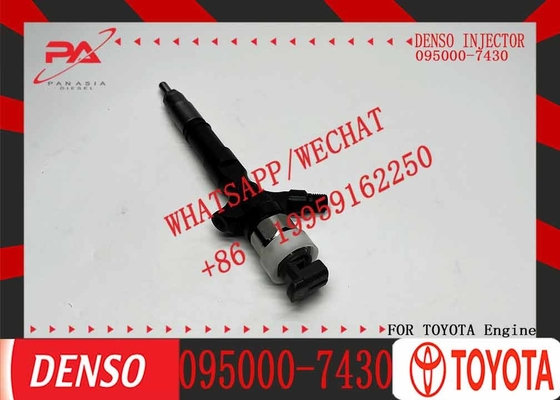 Genuine Fuel Injector 095000-7430 23670-39146 DCRI107800 Injector Nozzle 23670-30250 0950007430 for toyota hiace 2.5 d-4