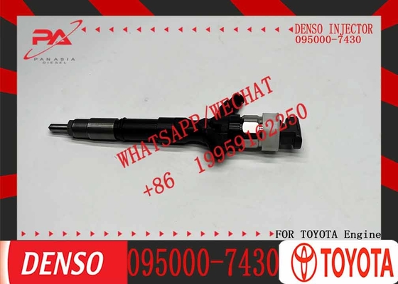 Genuine Fuel Injector 095000-7430 23670-39146 DCRI107800 Injector Nozzle 23670-30250 0950007430 for toyota hiace 2.5 d-4