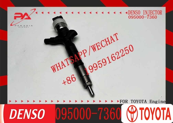  Hot Sale Fuel Unit Injector 095000 7360 0950007360 Common Rail Injector 095000-7360 for Toyota