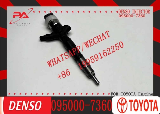  Hot Sale Fuel Unit Injector 095000 7360 0950007360 Common Rail Injector 095000-7360 for Toyota