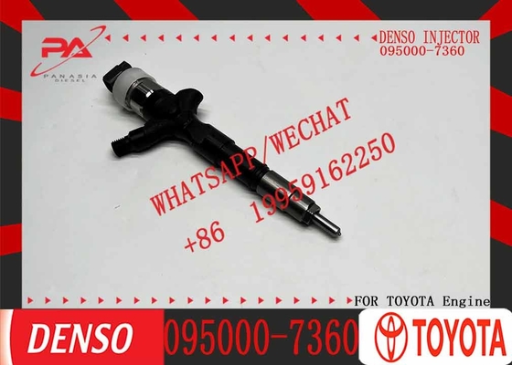  Hot Sale Fuel Unit Injector 095000 7360 0950007360 Common Rail Injector 095000-7360 for Toyota