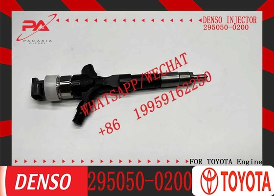 Diesel engine spare parts Common Rail Injector 23670-30400 Fuel injector diesel 295050-0200 295050-0201