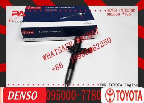  095000-7780 common rail injector 095000-7781 Diesel Fuel Injectors 23670-39316 23670-39315 For Sale Toyota