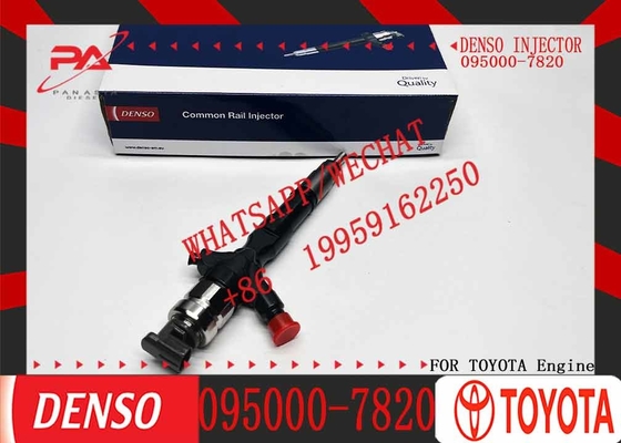 Low price Injector 095000-7820 095000-7810 23670-30290 23670-30120 23670-30230/39165 23670-39166/39225 for T0Y0TA1 1KD-F