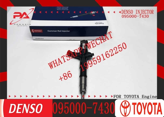 Genuine Fuel Injector 095000-7430 23670-39146 DCRI107800 Injector Nozzle 23670-30250 0950007430 for toyota hiace 2.5 d-4