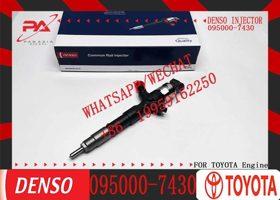 Genuine Fuel Injector 095000-7430 23670-39146 DCRI107800 Injector Nozzle 23670-30250 0950007430 for toyota hiace 2.5 d-4