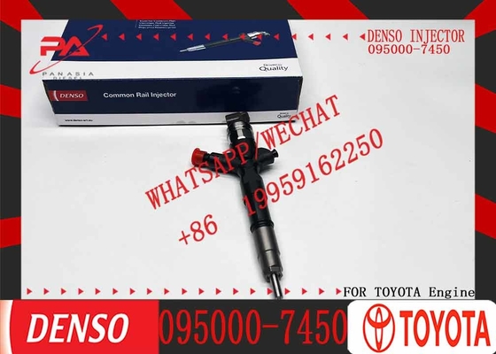  1KD Injector Nozzle 095000-7450 Common Rail Injector 095000 7450 0950007450 for Toyota Hiace Dyna 3.0 d