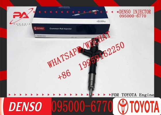 New Fuel Injectors Nozzle 095000-7040 095000-6770 23670-39145 23670-30150 for Toyota Hiace 2.5 D4D HILUX 2KD-FTV Engine