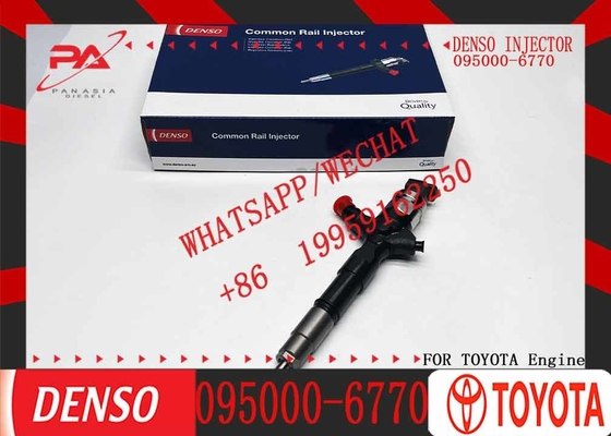 New Fuel Injectors Nozzle 095000-7040 095000-6770 23670-39145 23670-30150 for Toyota Hiace 2.5 D4D HILUX 2KD-FTV Engine