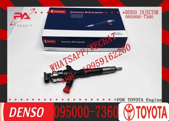New Common Rail Injector 095000-7360 095000-6870 095000-5890 095000-5891 for 1KD 2KD Diesel Nozzle Assembly High Quality