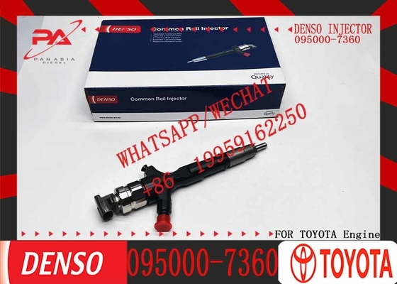 New Common Rail Injector 095000-7360 095000-6870 095000-5890 095000-5891 for 1KD 2KD Diesel Nozzle Assembly High Quality