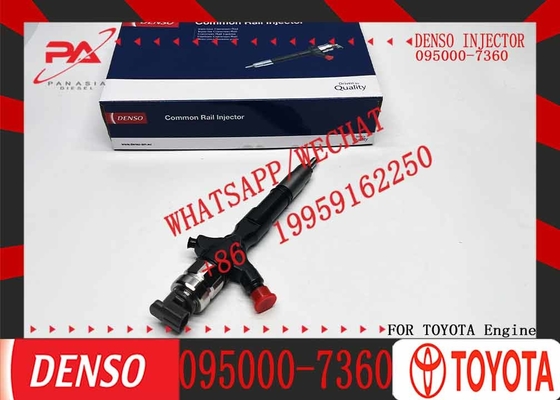 New Common Rail Injector 095000-7360 095000-6870 095000-5890 095000-5891 for 1KD 2KD Diesel Nozzle Assembly High Quality