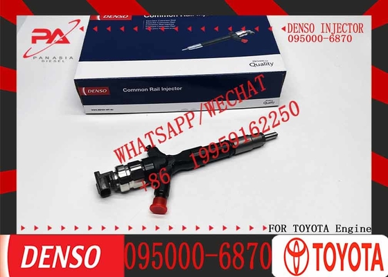  for Toyota Driver Injector 0950006870 Fuel Injector Assembly 095000 6870 095000-6870 for Toyota 1KD-FTV