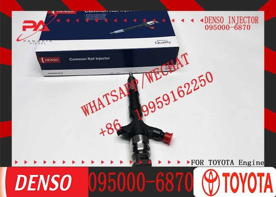  for Toyota Driver Injector 0950006870 Fuel Injector Assembly 095000 6870 095000-6870 for Toyota 1KD-FTV