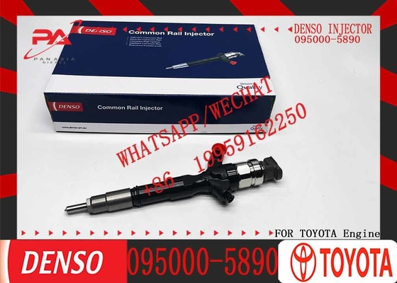  1KD-FTV Common Rail Fuel Nozzle Injector 095000 5890 0950005890 095000-5890 for Toyota 1KD-FTV