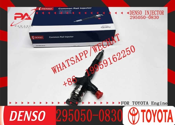 High quality Hot sale New Diesel Fuel Injector 295050-0830 For Toyota Dyna 1KD-FTV 23670-39395 23670-30390
