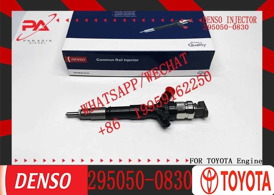 High quality Hot sale New Diesel Fuel Injector 295050-0830 For Toyota Dyna 1KD-FTV 23670-39395 23670-30390
