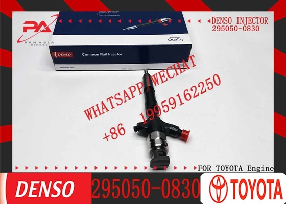 High quality Hot sale New Diesel Fuel Injector 295050-0830 For Toyota Dyna 1KD-FTV 23670-39395 23670-30390