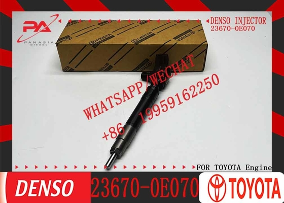 Fuel Injector 23670-0E070 236700E070 Common Rail Diesel Fuel Injetor Applicable for Toyota Hiace Hilux 2.5D 2KD-FTV 2GD