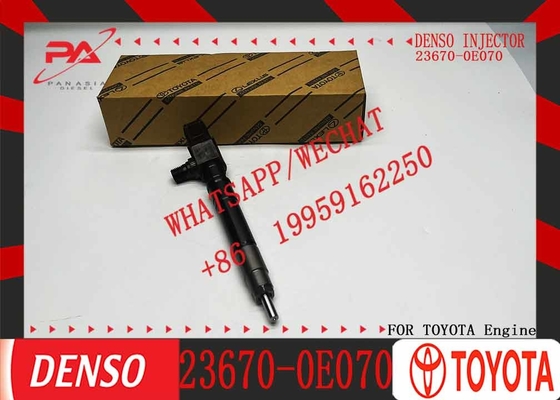 Fuel Injector 23670-0E070 236700E070 Common Rail Diesel Fuel Injetor Applicable for Toyota Hiace Hilux 2.5D 2KD-FTV 2GD