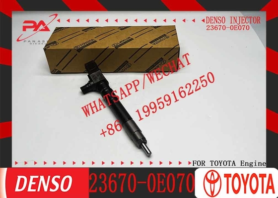 Fuel Injector 23670-0E070 236700E070 Common Rail Diesel Fuel Injetor Applicable for Toyota Hiace Hilux 2.5D 2KD-FTV 2GD