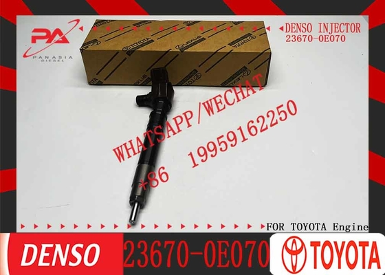Fuel Injector 23670-0E070 236700E070 Common Rail Diesel Fuel Injetor Applicable for Toyota Hiace Hilux 2.5D 2KD-FTV 2GD