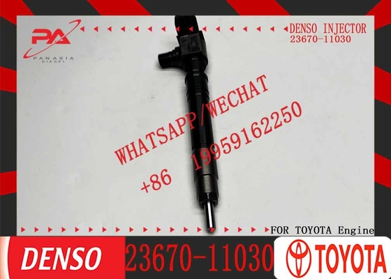 Diesel Fuel Injector 23670-11030 Common Rail Fuel Injector 2367011030 For Toyota