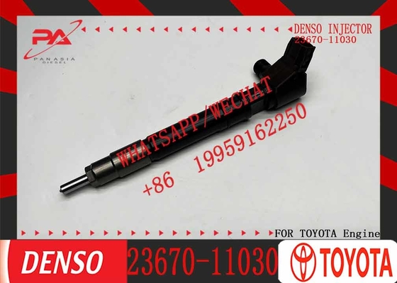 Diesel Fuel Injector 23670-11030 Common Rail Fuel Injector 2367011030 For Toyota