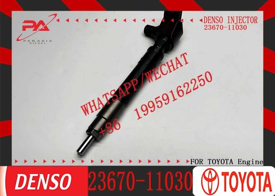 Diesel Fuel Injector 23670-11030 Common Rail Fuel Injector 2367011030 For Toyota