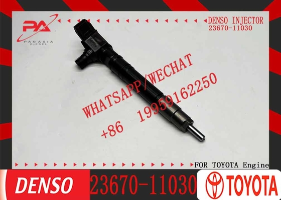 Diesel Fuel Injector 23670-11030 Common Rail Fuel Injector 2367011030 For Toyota