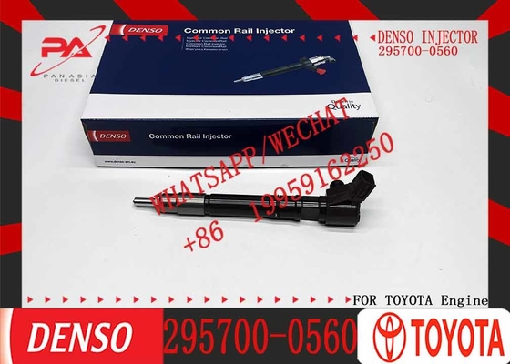 Common Rail Injector 295700-0560 23670-0E020 23670-09430 23670-11020 23670-19025 236700E020 For Toyota 2.4d 2GD-FTV REVO
