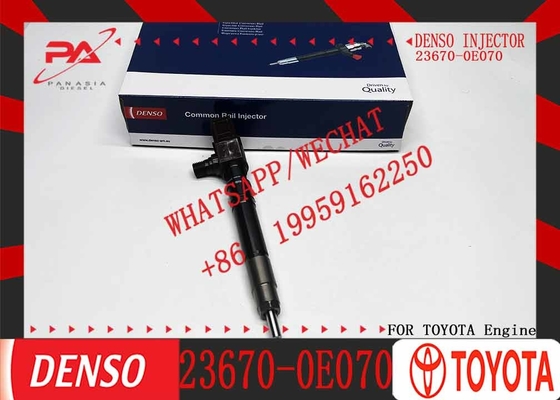 New Common Rail Fuel Injector 23670-0E060 23670-09470 23670-09460 23670-08020 295700-0550 23670-0E070 for Denso 1GD-FTV