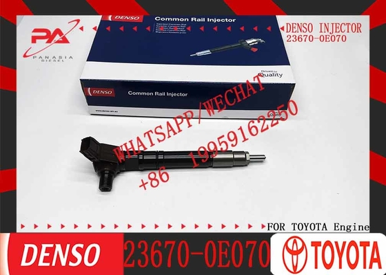 New Common Rail Fuel Injector 23670-0E060 23670-09470 23670-09460 23670-08020 295700-0550 23670-0E070 for Denso 1GD-FTV